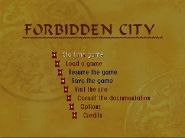 China - The Forbidden City (EU) screen shot title